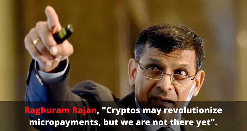Here is What Former RBI Governor Raghuram Rajan Said About Cryptocurrencies