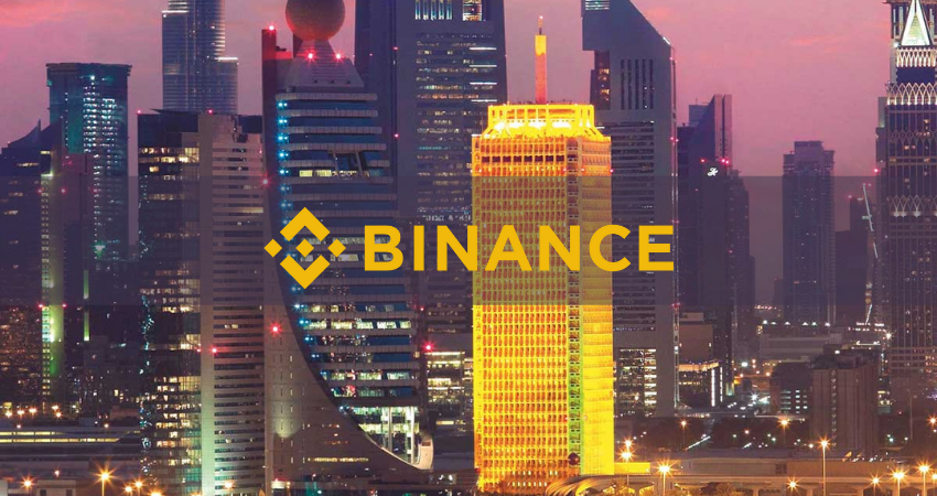 Binance Dubai World Trade Centre Deal