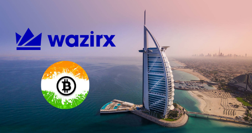 WazirX Moved Dubai