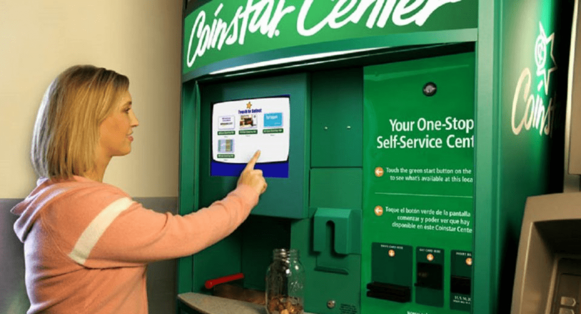 Coinstar Kiosk: Now Get Dogecoin and Ethereum At Your Local Grocery Store