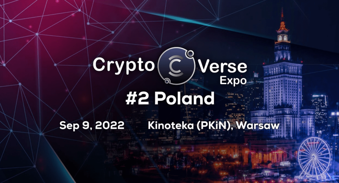 CryptoVerse Expo #2 Poland Will be Held on Sep 9 @ Kinoteka in Warsaw