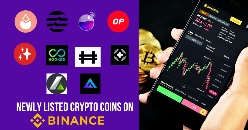 Newly Listed Crypto Coins On Binance