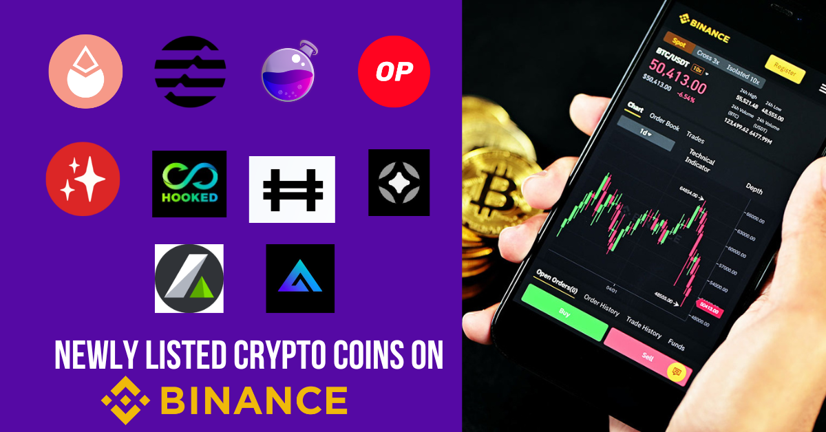 new crypto coins on binance today