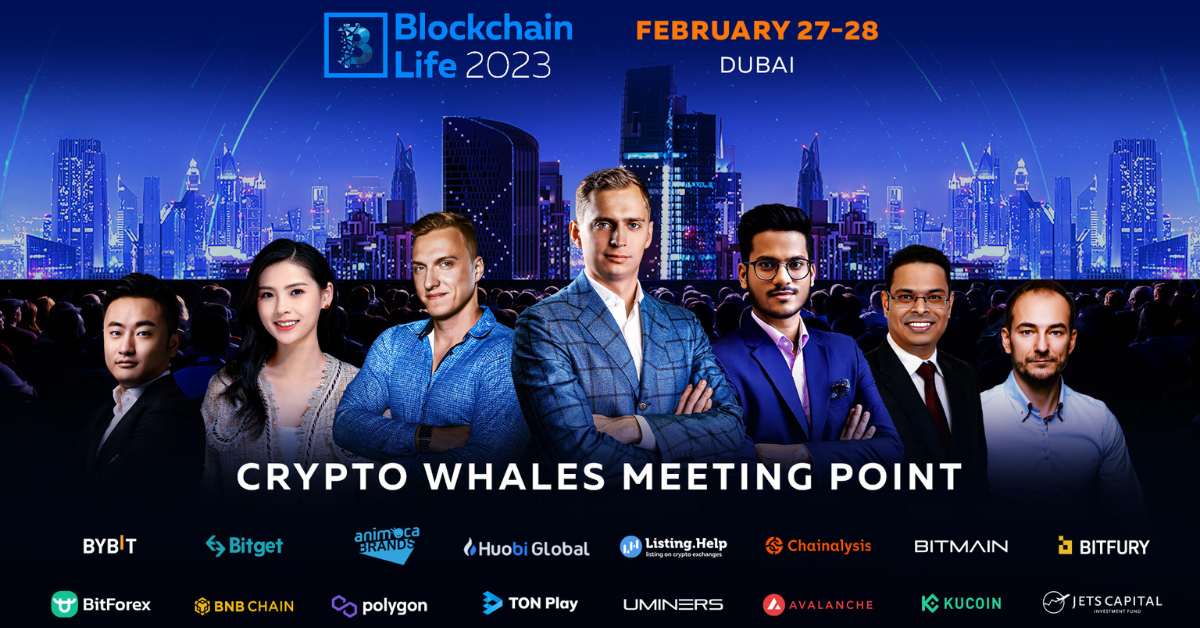 Blockchain Life will host the 10th Global Blockchain and Crypto Forum in Dubai