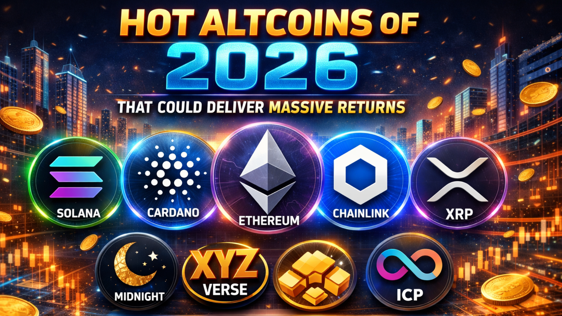 Hot Altcoins of 2026 That Could Deliver Massive Returns