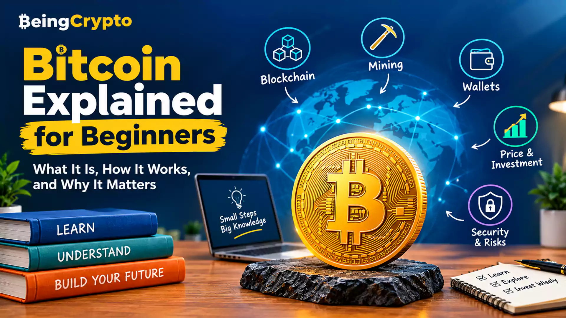 Bitcoin Explained for Beginners: What It Is, How It Works, and Why It Matters